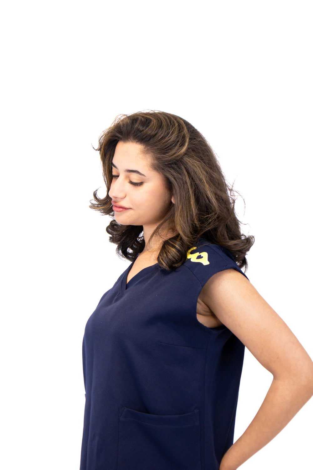 حب Navy Scrub