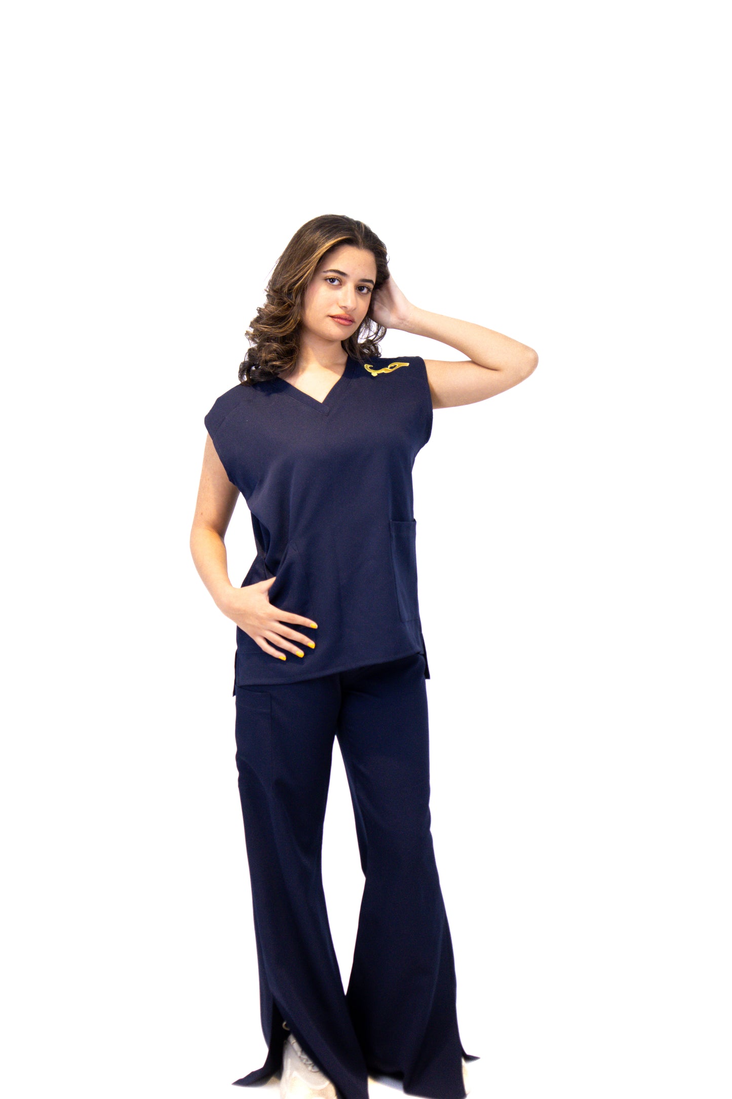 حب Navy Scrub