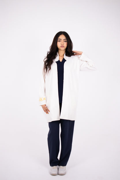 White DIAMOND coat (unisex)