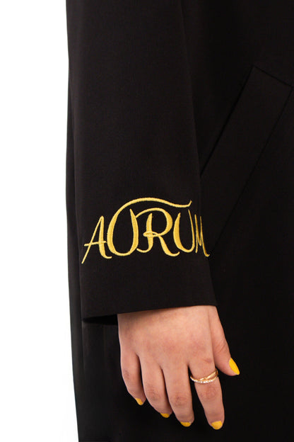 Black DIAMOND coat (unisex)